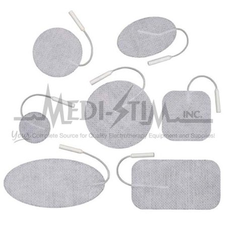 UNI-PATCH Uni-Patch 3100C First Choice 1.25 in. Rnd.; Pigtail Cloth Top; Reusable Electrodes 4 Per Pkg 3100C